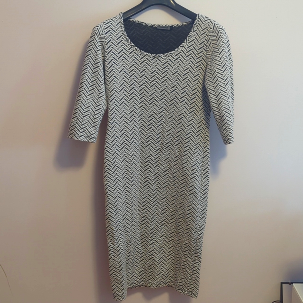 Trendyland - L - Herringbone Shirt Dress